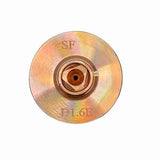 Nozzle, Precitec Compatible, D28-H15-M11, Fast-Cutting Concave (10-Pack)- 3.0mm - Chrome (Double)