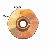 SS Booster Nozzle, D28-H15-M11, 2.0mm (10-pack)