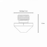 Nozzle 2.5mm Chrome Plated