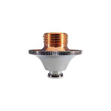 DOUBLE CHROMED NOZZLE W Ø2.5 W/COLLAR