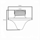Ported Nozzle Ø 4.0 F