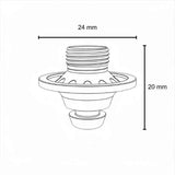 FIBER NOZZLE S Ø 1.7 FE W/COLLAR