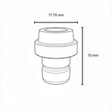 F TYPE NOZZLE Ø 6.0 HARD CHROME TIP