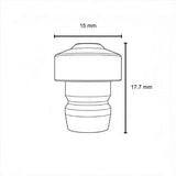 NOZZLE PUSH-FIT NK15-15 PRECISION