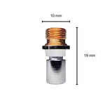 Chrome Nozzle Laserwork CYL. Ø 1.7