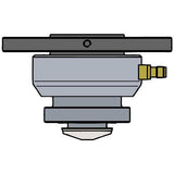  Pfp Nozzle Body With Ceramic Insulators For Wide Hg Nozzles Cutting Head