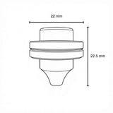Nozzle w/ Radius O-R 1.2mm