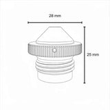 LVD Nozzle W/SPRING Ø2.5MM INT Ø1.3MM