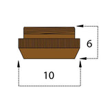 Mazak® & Precitec® Vespel Nut