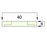 Mazak® HG Insulator Ceramic 40x6