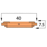 Mazak® HG Retainer Nut 1.3mm Hole