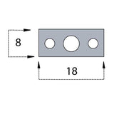 Mazak Aluminum Spacer for Connector