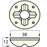 Mazak® Stylus Foot H12 Teflon