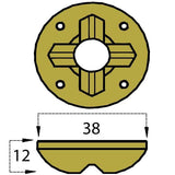 Mazak® Stylus Foot H12 Brass