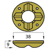 Mazak® Stylus Foot H9 Brass