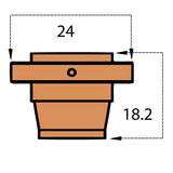 Mazak® Nozzle Holder Narrow Top