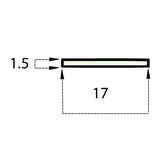 Mazak® Teflon Spacer 17x1.5