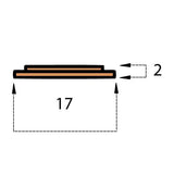 Mazak® Copper Ring 17x2