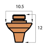 Standard 3D Nozzle 1.0mm (10 Pack)