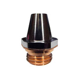 Standard Nozzle Wide Chrome Plated Double 2.2mm (10 Pack)