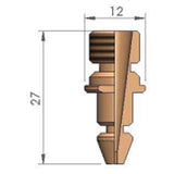 Long Air 3D Nozzle 1.2mm