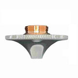 Nozzle, Precitec Compatible, D28-H15-M11, Concave (10-Pack) - Concave - 1.8mm - Chrome (Double)