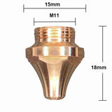 Nozzle, Raytools Compatible, D15, H18, M11 (10-Pack) - Single - 2.0mm