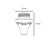 Nozzle, Raytools Compatible, D15, H18, M11 (10-Pack) - Single - 3.0mm