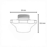 DOUBLE NOZZLE EAU Ø10.0