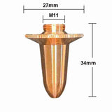 D27, H34, M11 Nozzle (10-Pack) - Double - 2.5mm