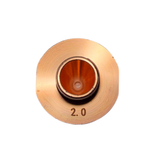 Nozzle, Amada Compatible, D25-H20-M12, Mushroom Eco (10-Pack)