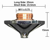 Nozzle Bodor, D25-H15-M11 (10-Pack) - Double - 1.8mm