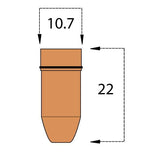 Non Contact Nozzle 1.5Mm 10 Pack Cutting Head